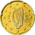 IRELAND REPUBLIC, 20 Euro Cent, 2005, MS(63), Brass, KM:36