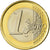 REPUBLIKA IRLANDII, Euro, 2005, Sandyford, MS(63), Bimetaliczny, KM:38