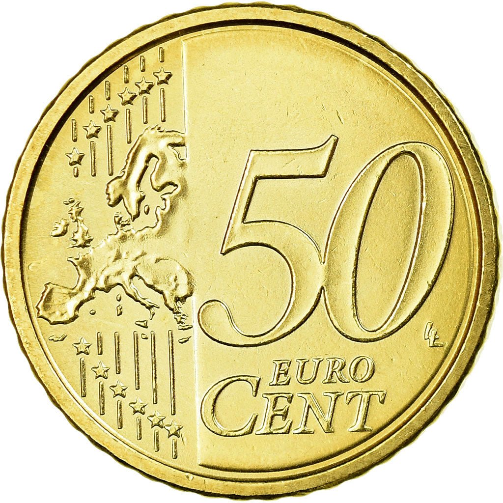 Vatikanstadt, 50 Euro Cent, 2012, STGL, Messing, KM:387