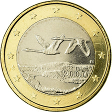 Finland, Euro, 2007, MS(65-70), Bi-Metallic, KM:129