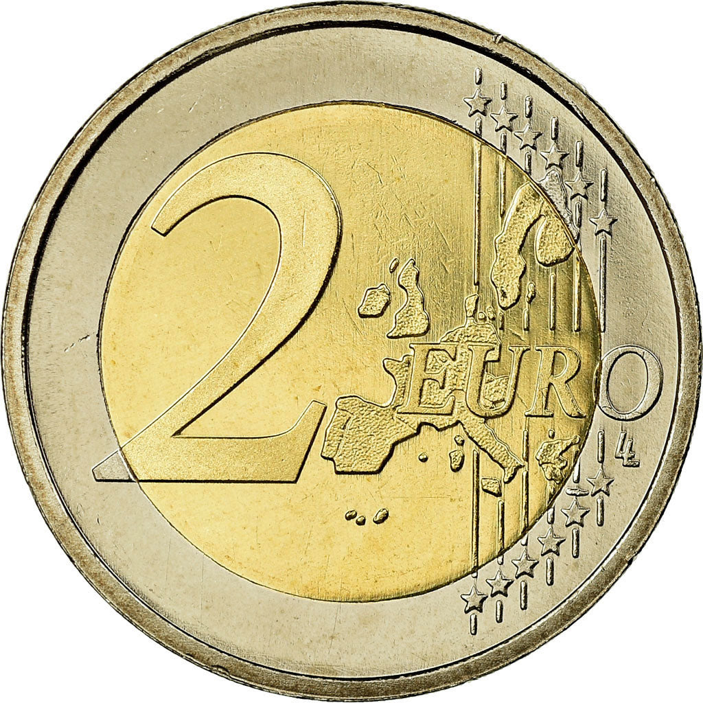 Luxembourg, 2 Euro, 2003, MS(65-70), Bi-Metallic, KM:82