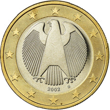 GERMANY - FEDERAL REPUBLIC, Euro, 2002, Proof, MS(65-70), Bi-Metallic, KM:213