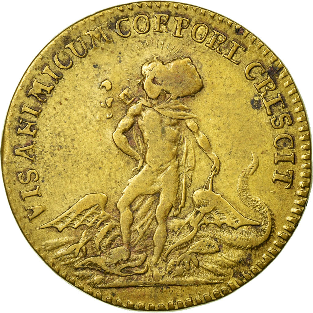 France, Token, Royal, EF(40-45), Copper, Feuardent:13195
