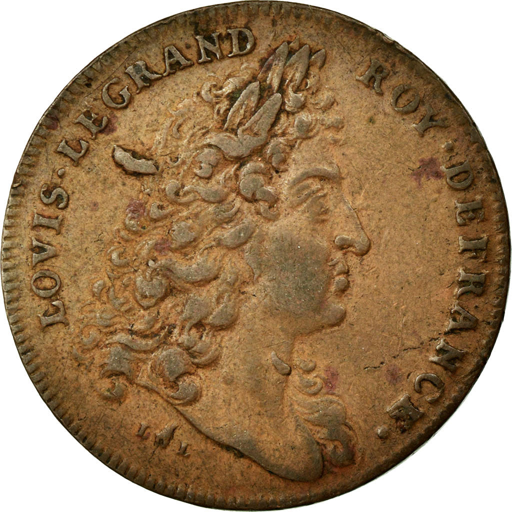 France, Token, Royal, AU(50-53), Copper, Feuardent:12725