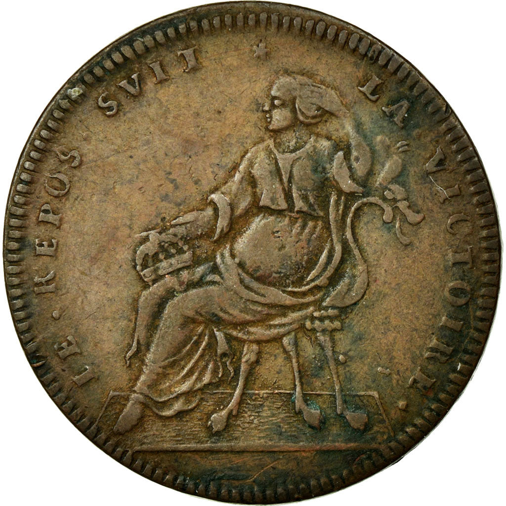 France, Token, Royal, AU(50-53), Copper, Feuardent:12725