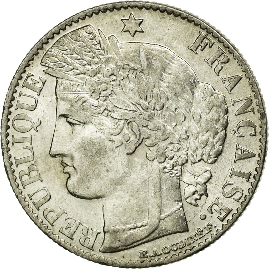 Monnaie, France, Cérès, 50 Centimes, 1888, Paris, SUP+, Argent, Gadoury:419a