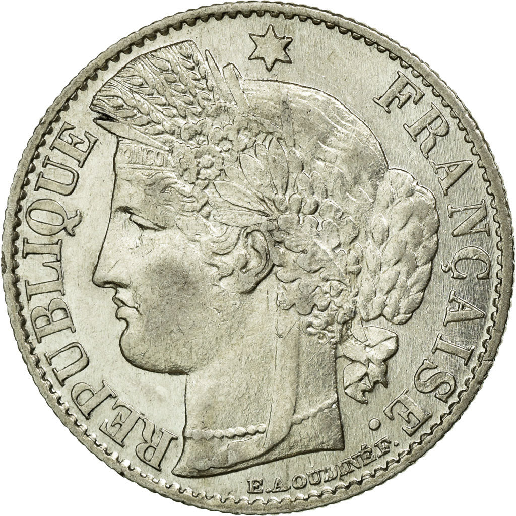 Monnaie, France, Cérès, 50 Centimes, 1888, Paris, SUP+, Argent, Gadoury:419a