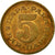 Moneta, Iugoslavia, 5 Para, 1976, BB, Ottone, KM:43