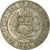 Moeda, Peru, 5 Soles, 1969, Paris, EF(40-45), Cobre-níquel, KM:252