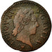 Coin, France, Louis XV, Demi sol à la vieille tête, 1/2 Sol, 1770, Reims