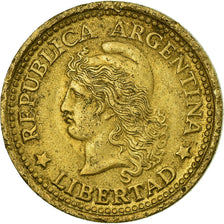 Coin, Argentina, 50 Centavos, 1975, EF(40-45), Aluminum-Bronze, KM:68