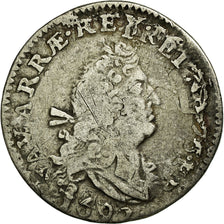 Coin, France, 4 Sols, 1692, Amiens, VF(20-25), Silver, Gadoury:106