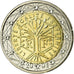 France, 2 Euro, 2001, MS(65-70), Bi-Metallic, KM:1289