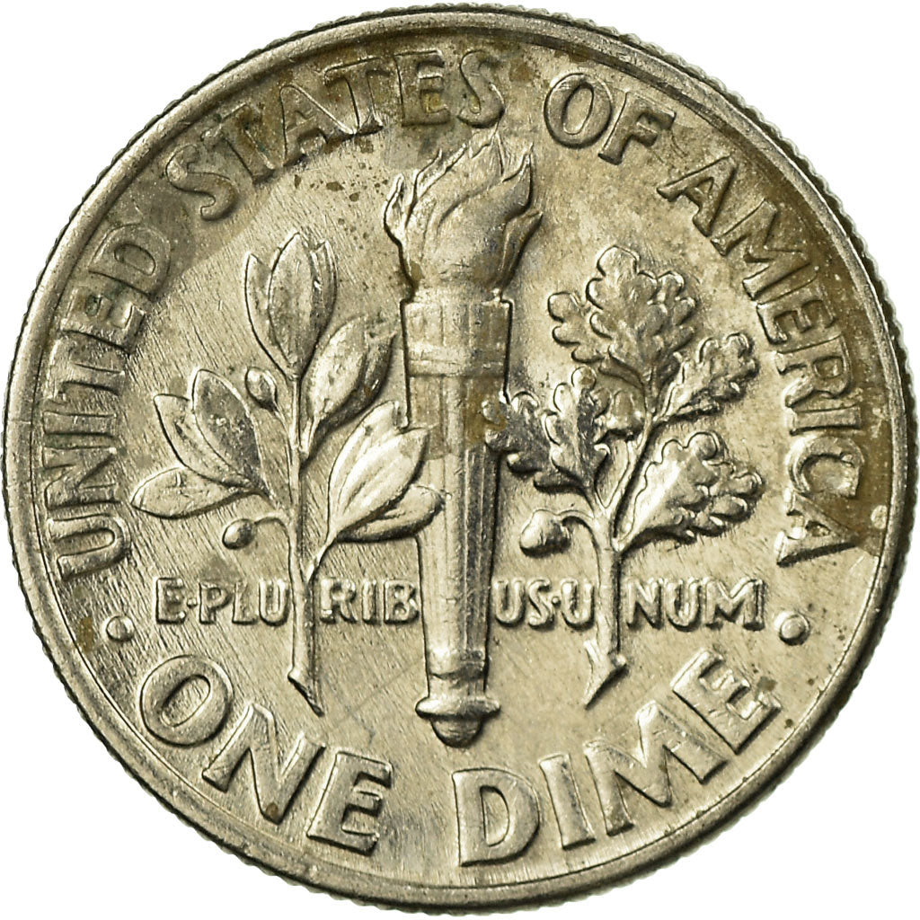 Moeda, Estados Unidos da América, Roosevelt Dime, Dime, 1996, U.S. Mint