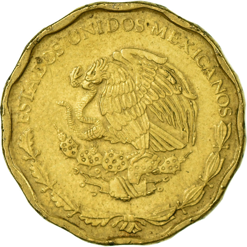 Moneta, Mexico, 50 Centavos, 2007, Mexico City, EF(40-45), Aluminium-Brąz