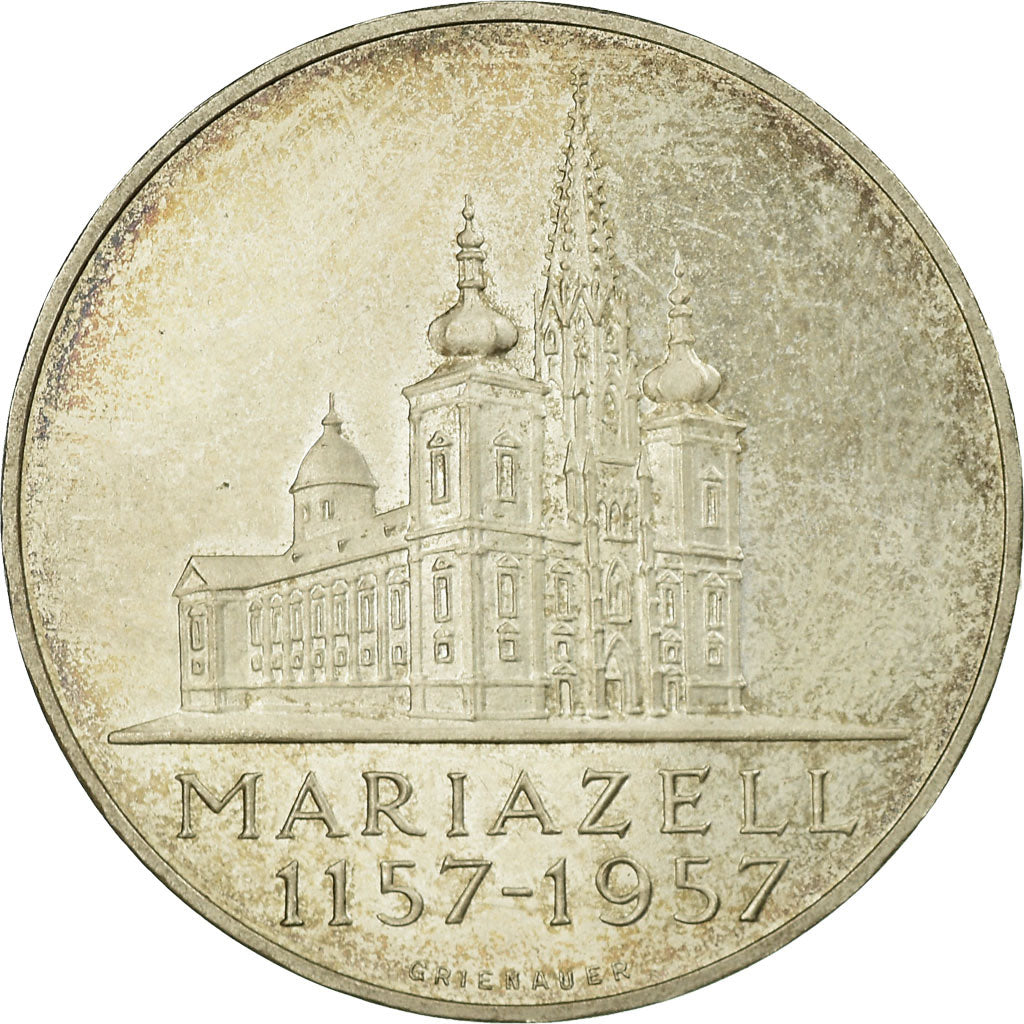 Monnaie, Autriche, 25 Schilling, 1957, TTB, Argent, KM:2883