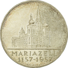 Coin, Austria, 25 Schilling, 1957, EF(40-45), Silver, KM:2883