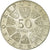 Coin, Austria, 50 Schilling, 1970, AU(55-58), Silver, KM:2908