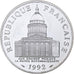 France, 100 Francs, Panthéon, 1992, Paris, Proof, Silver, MS(63), Gadoury:898a