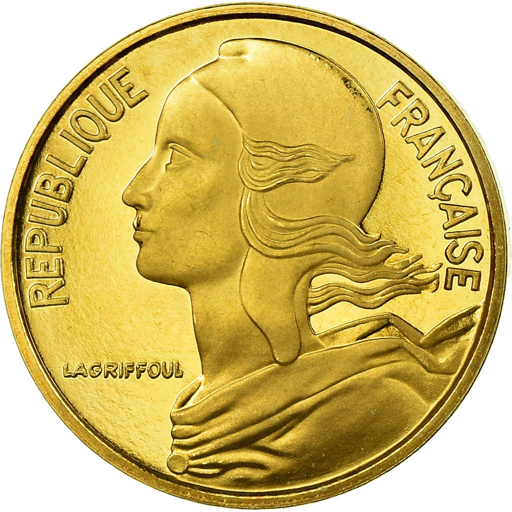 Munten, Frankrijk, Marianne, 5 Centimes, 1994, Paris, Proof, FDC