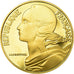 Moneda, Francia, Marianne, 20 Centimes, 1992, Paris, Proof, FDC, Aluminio -