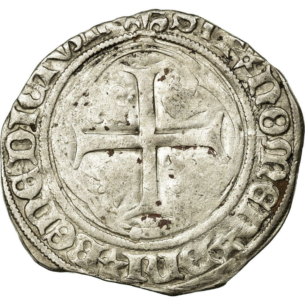 Moneta, Francia, Douzain, Saint-Pourçain, BB, Biglione, Duplessy:664