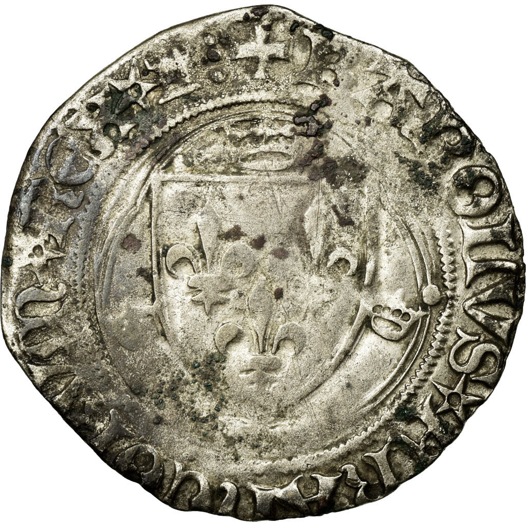 Coin, France, Blanc, Tours, VF(30-35), Billon, Duplessy:587