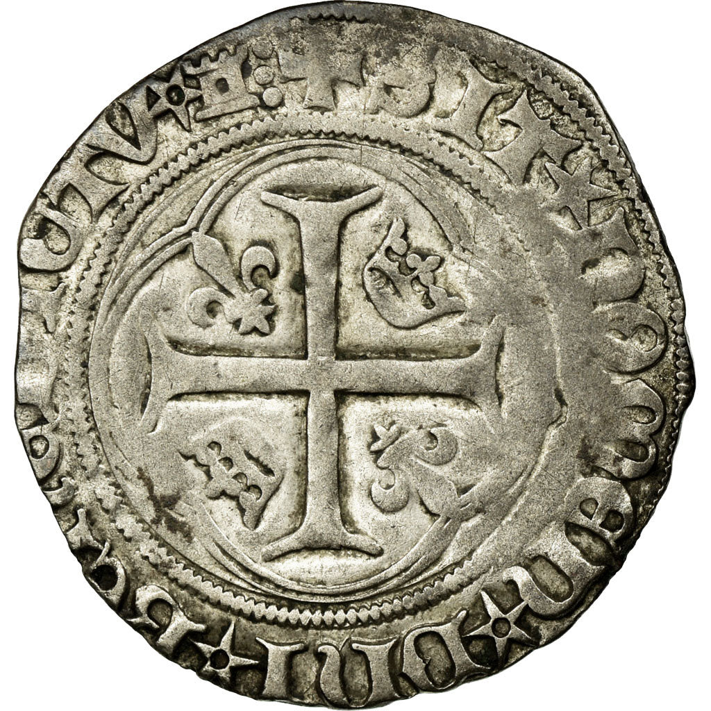 Coin, France, Blanc, Tours, VF(30-35), Billon, Duplessy:587