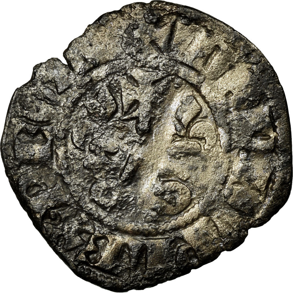 Moneda, Francia, Double Tournois, BC+, Vellón, Duplessy:229