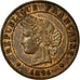 Coin, France, Cérès, Centime, 1891, Paris, MS(60-62), Bronze, KM:826.1
