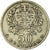 Coin, Portugal, 50 Centavos, 1947, EF(40-45), Copper-nickel, KM:577