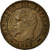 Coin, France, Napoleon III, Napoléon III, Centime, 1853, Lyon, AU(55-58)