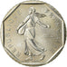 Moneta, Francia, Semeuse, 2 Francs, 1980, Paris, FDC, Nichel, KM:942.1
