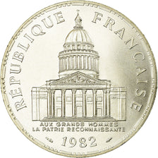 Coin, France, Panthéon, 100 Francs, 1982, Paris, MS(65-70), Silver, KM:951.1