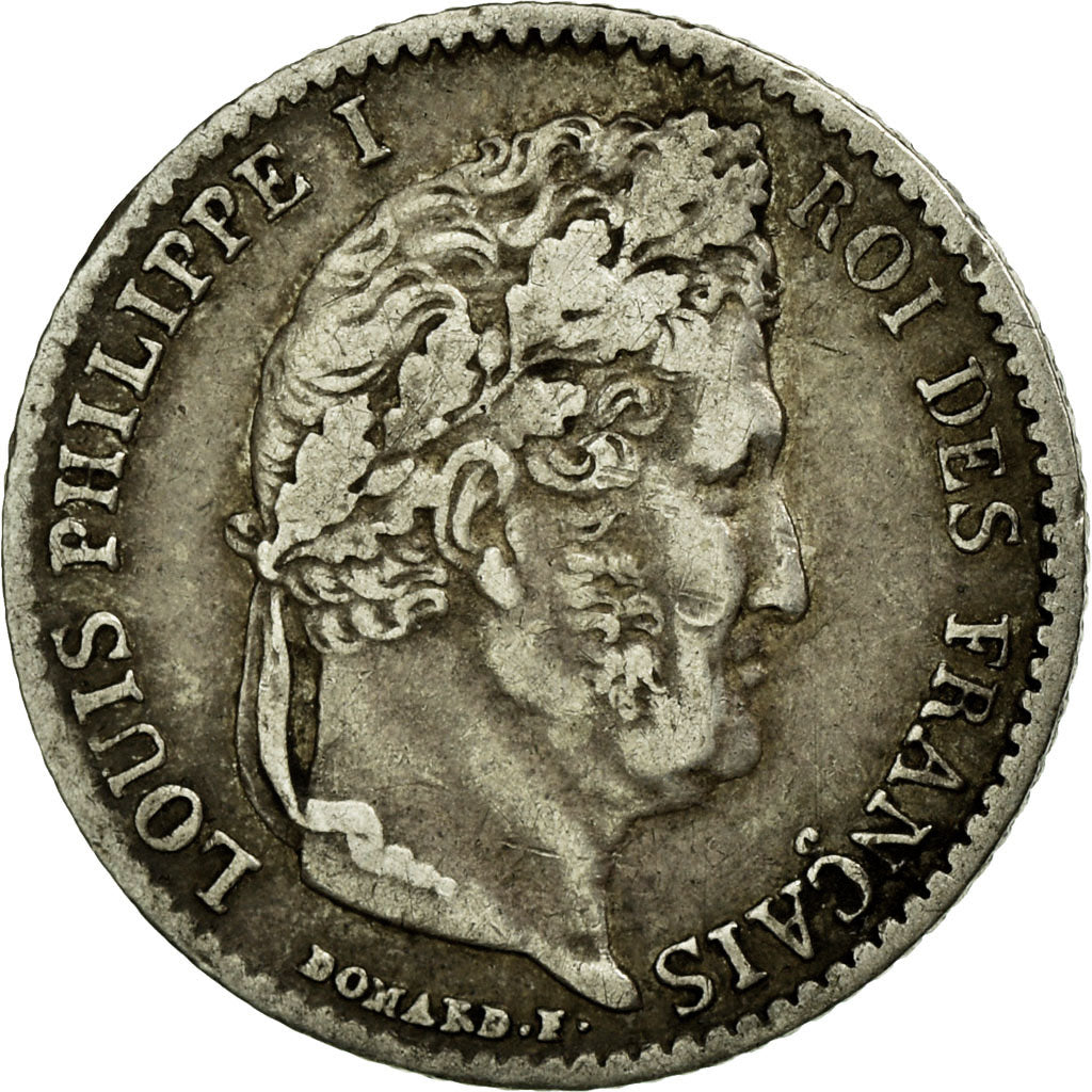 Monnaie, France, Louis-Philippe, 1/4 Franc, 1845, Paris, TTB, Argent, KM:740.1