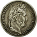 Monnaie, France, Louis-Philippe, 1/4 Franc, 1845, Paris, TTB, Argent, KM:740.1