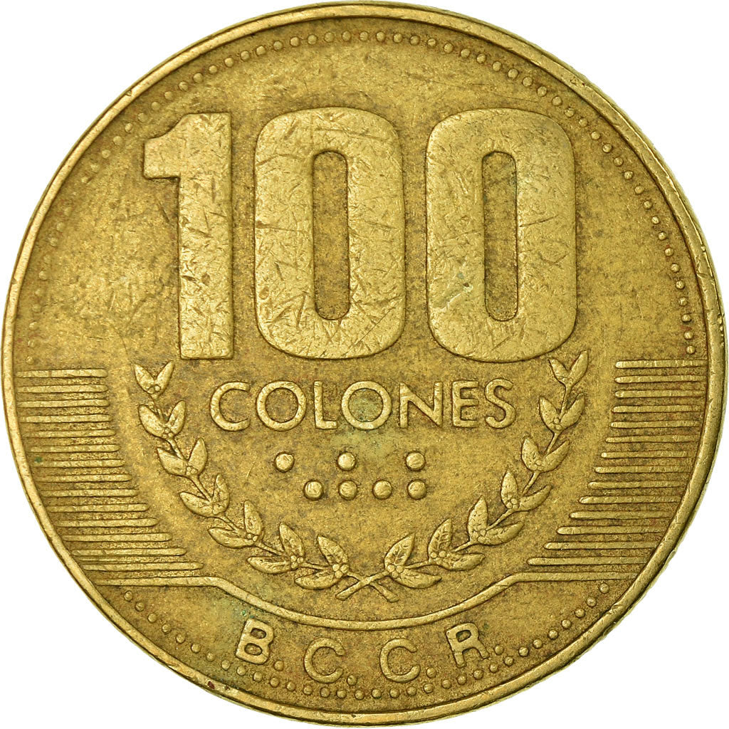 Münze, Costa Rica, 100 Colones, 1999, SS, Messing, KM:230a.1