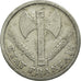 Monnaie, France, Bazor, 2 Francs, 1943, Beaumont le Roger, TB, Aluminium