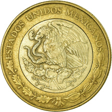 Mexique, 10 Pesos, 1998, Bimétallique, TTB, KM:616