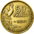 Coin, France, Guiraud, 50 Francs, 1954, EF(40-45), Aluminum-Bronze, Gadoury:880