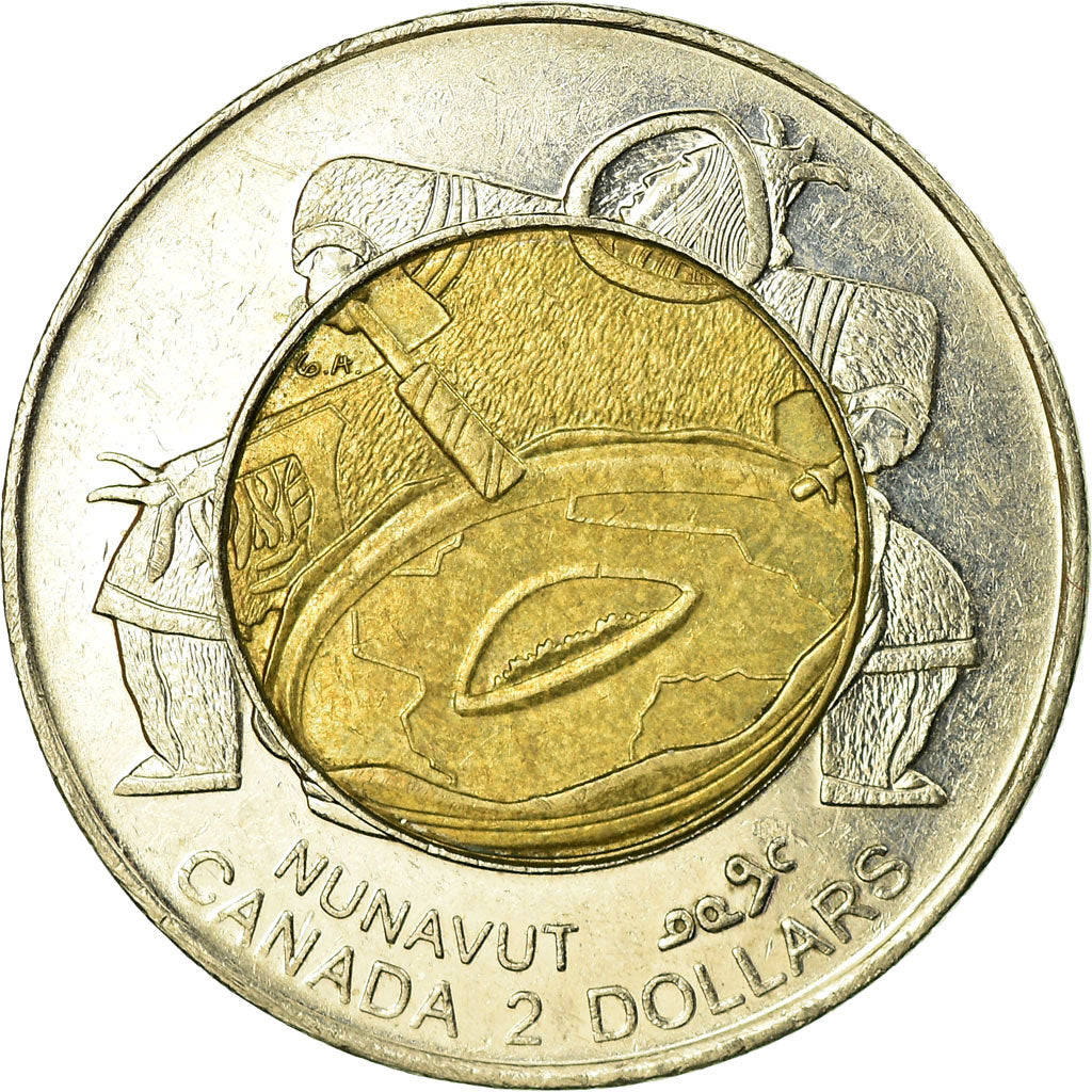 Moneda, Canadá, Elizabeth II, 2 Dollars, 1999, Royal Canadian Mint, Ottawa
