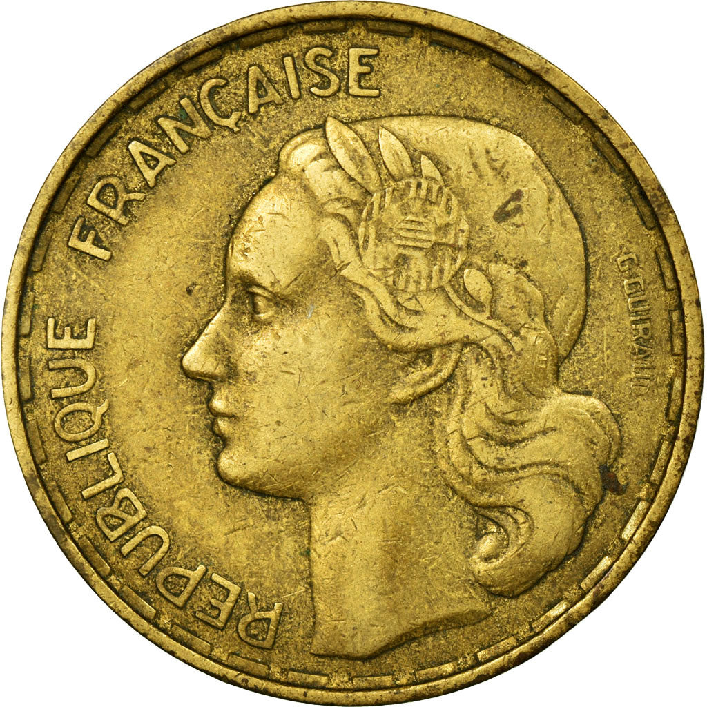 Monnaie, France, Guiraud, 50 Francs, 1954, TTB, Aluminum-Bronze, Gadoury:880