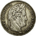 Coin, France, Louis-Philippe, 5 Francs, 1834, Nantes, VF(30-35), Silver