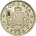 Moeda, Roménia, Ferdinand I, Leu, 1924, AU(55-58), Cobre-níquel, KM:46