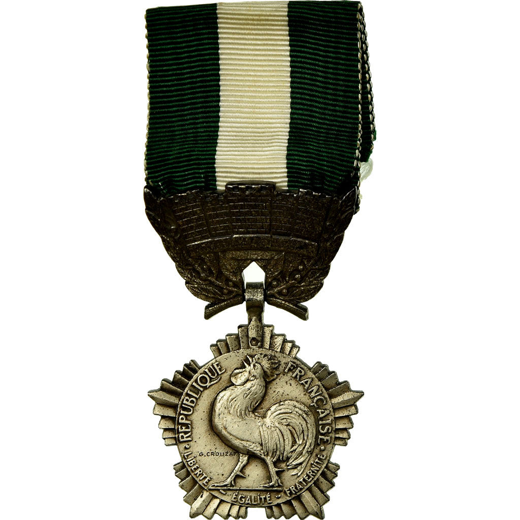 Frankreich, Collectivités locales, Medaille, Very Good Quality, Crouzat