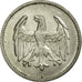 Coin, GERMANY, WEIMAR REPUBLIC, Mark, 1924, Stuttgart, VF(30-35), Silver