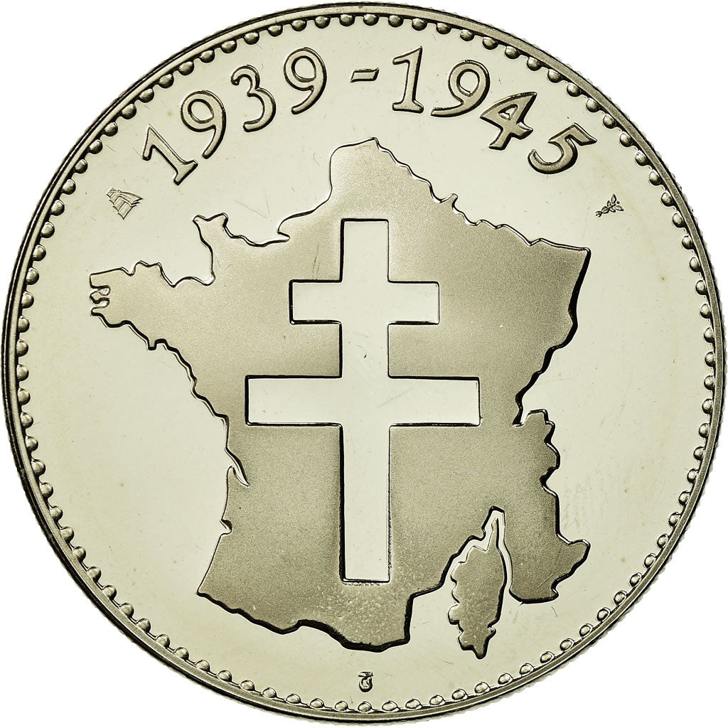 France, Medal, La Bataille Des Ardennes - Décembre 1944 - Patton, MS(65-70)