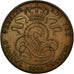 Coin, Belgium, Leopold I, 5 Centimes, 1848, AU(55-58), Copper
