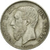 Moneta, Belgio, Leopold II, 50 Centimes, 1866, SPL-, Argento, KM:26