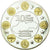 Francia, medalla, 10 Ans de l'Euro, Slovaquie, 2012, FDC, Copper Plated Silver